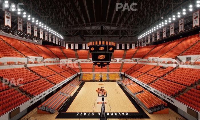 Gallagher-Iba Arena - Section 208 Seat View