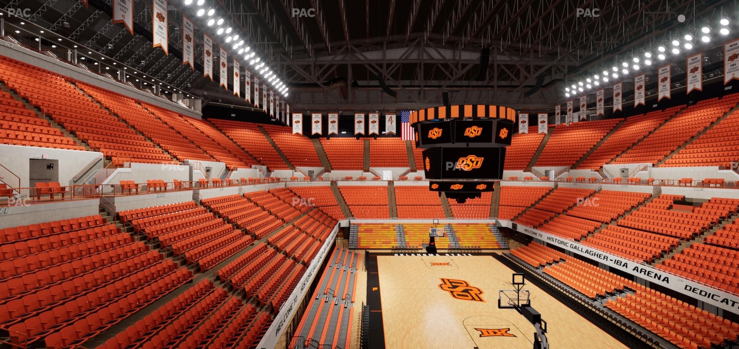 Gallagher-Iba Arena - Section 209 Seat View