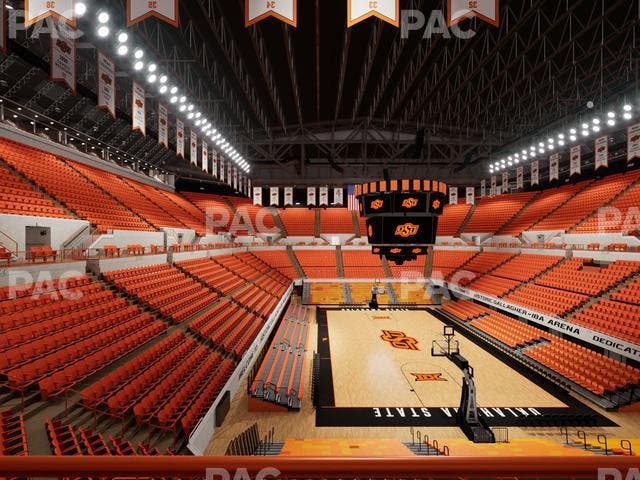 Gallagher-Iba Arena - Section 209 Seat View