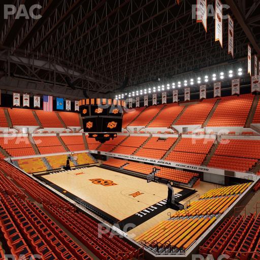 Gallagher-Iba Arena - Section 210 Seat View
