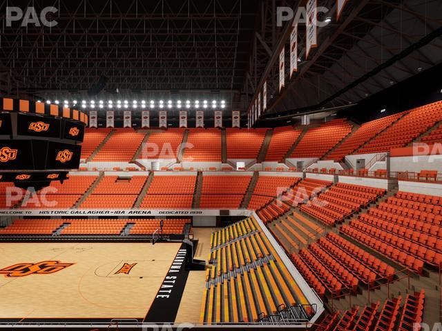 Gallagher-Iba Arena - Section 211 Seat View