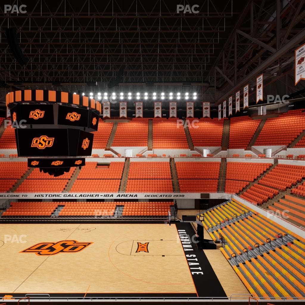Gallagher-Iba Arena - Section 212 Seat View