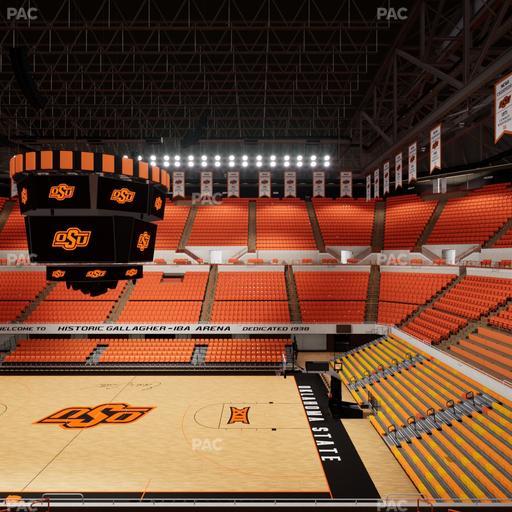 Gallagher-Iba Arena - Section 212 Seat View