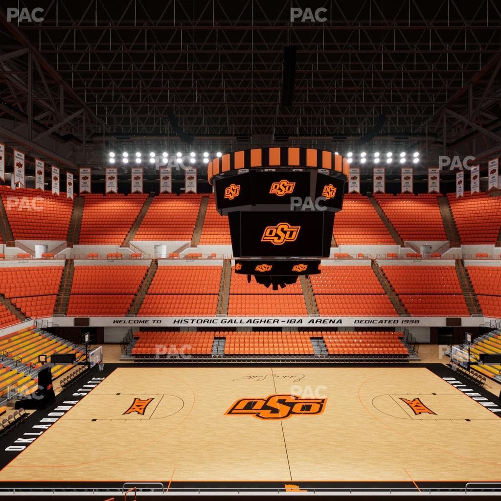 Gallagher-Iba Arena - Section 213 Seat View