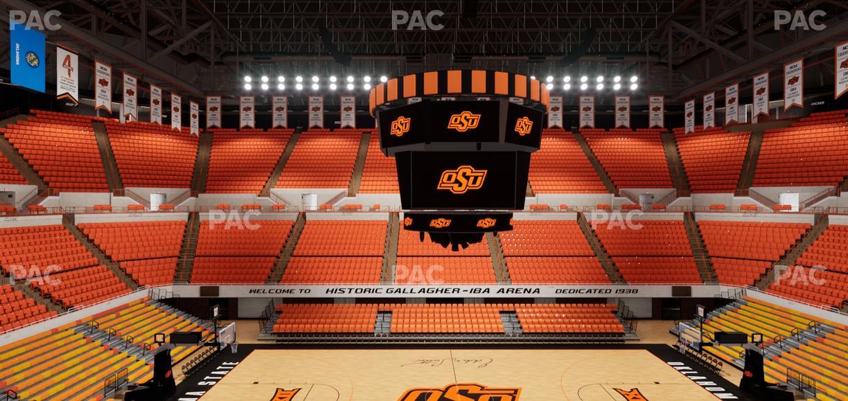 Gallagher-Iba Arena - Section 213 Seat View