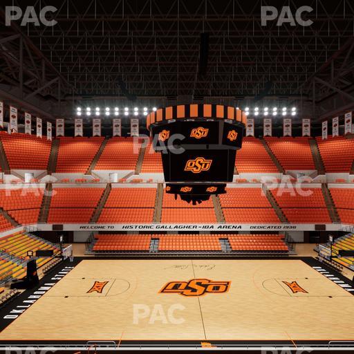 Gallagher-Iba Arena - Section 213 Seat View