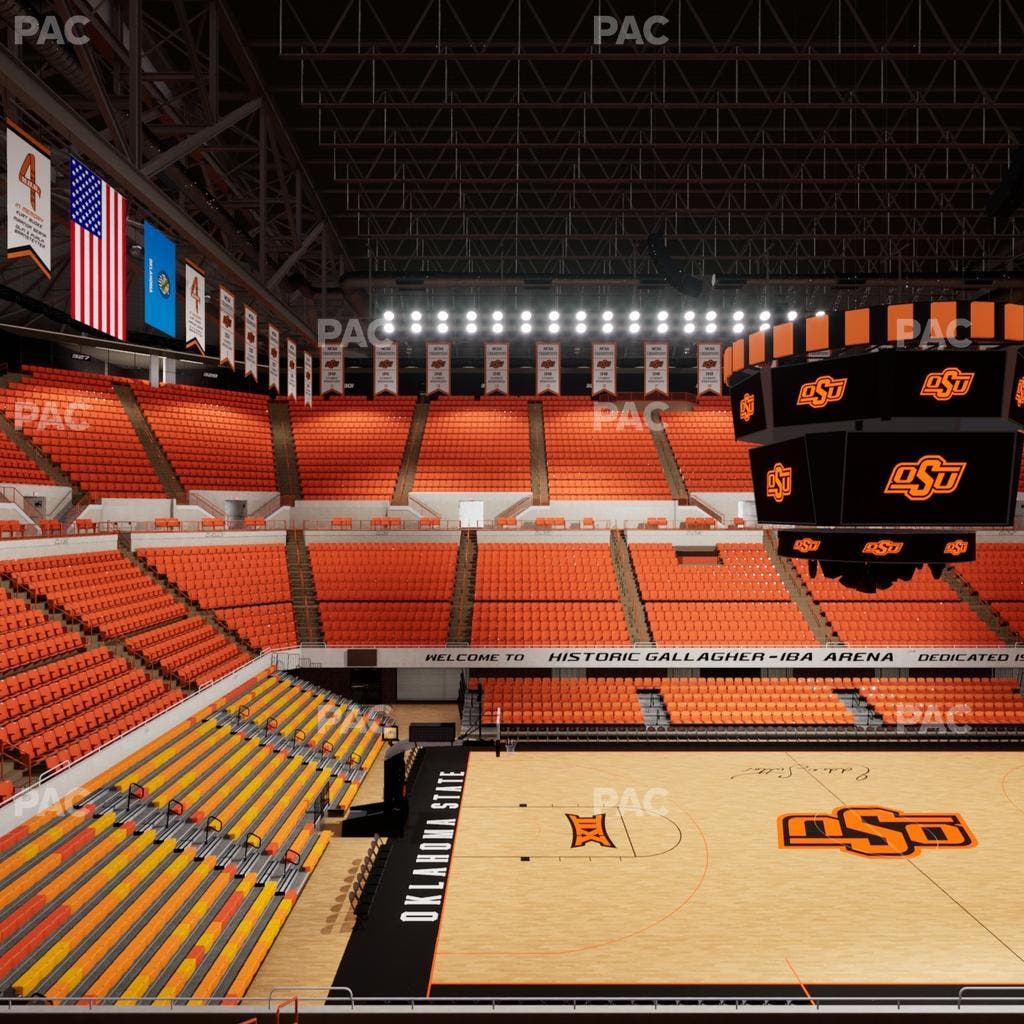 Gallagher-Iba Arena - Section 214 Seat View