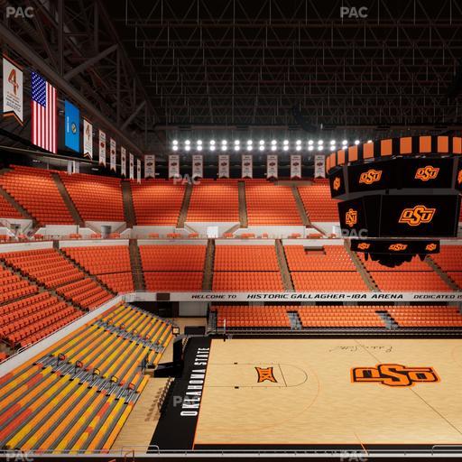 Gallagher-Iba Arena - Section 214 Seat View