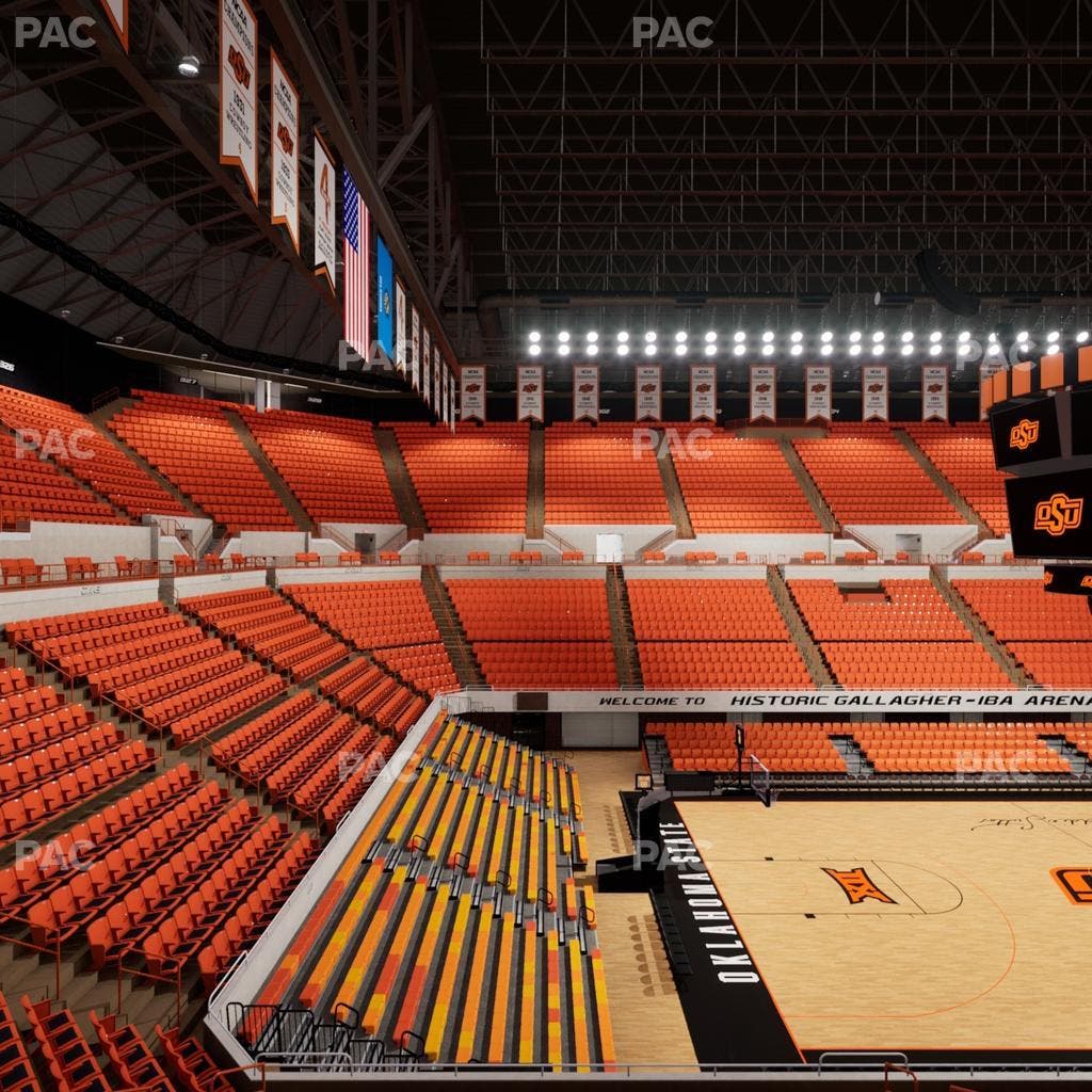 Gallagher-Iba Arena - Section 215 Seat View
