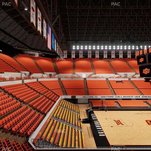 Gallagher-Iba Arena - Section 215 Seat View