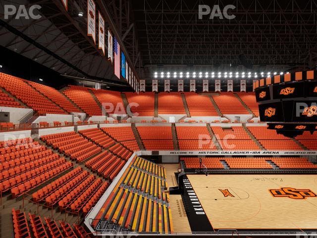 Gallagher-Iba Arena - Section 215 Seat View