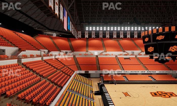 Gallagher-Iba Arena - Section 215 Seat View