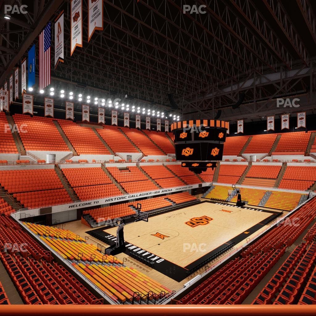 Gallagher-Iba Arena - Section 216 Seat View