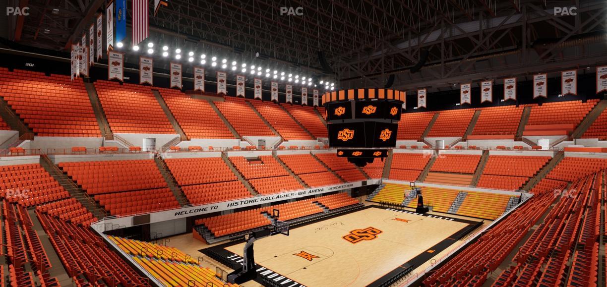 Gallagher-Iba Arena - Section 216 Seat View