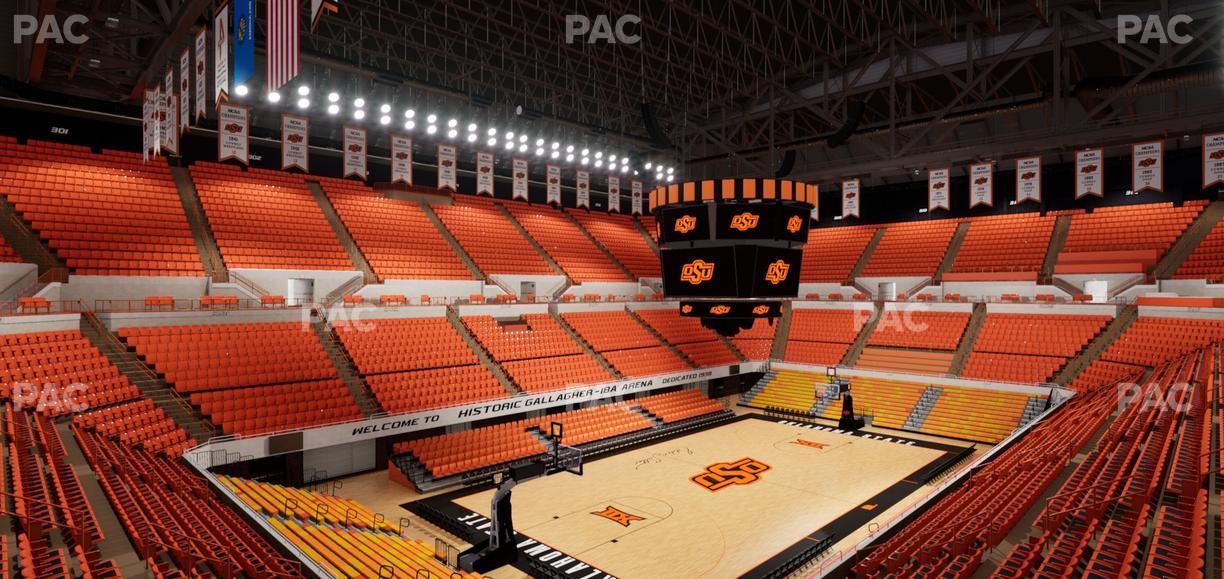 Gallagher-Iba Arena - Section 216 Seat View