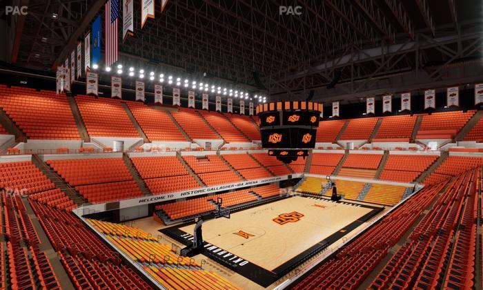 Gallagher-Iba Arena - Section 216 Seat View