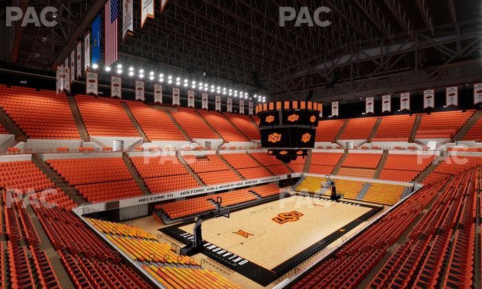 Gallagher-Iba Arena - Section 216 Seat View