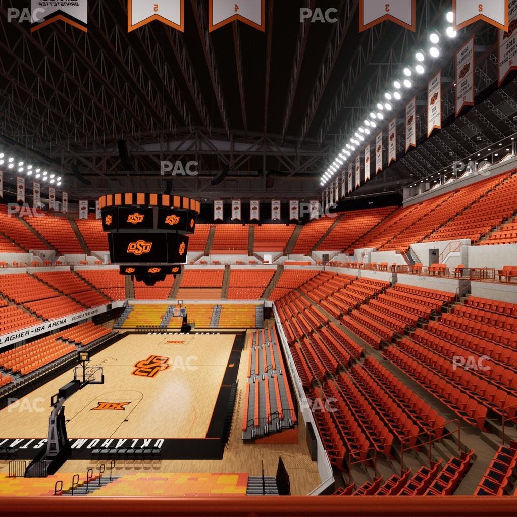 Gallagher-Iba Arena - Section 217 Seat View