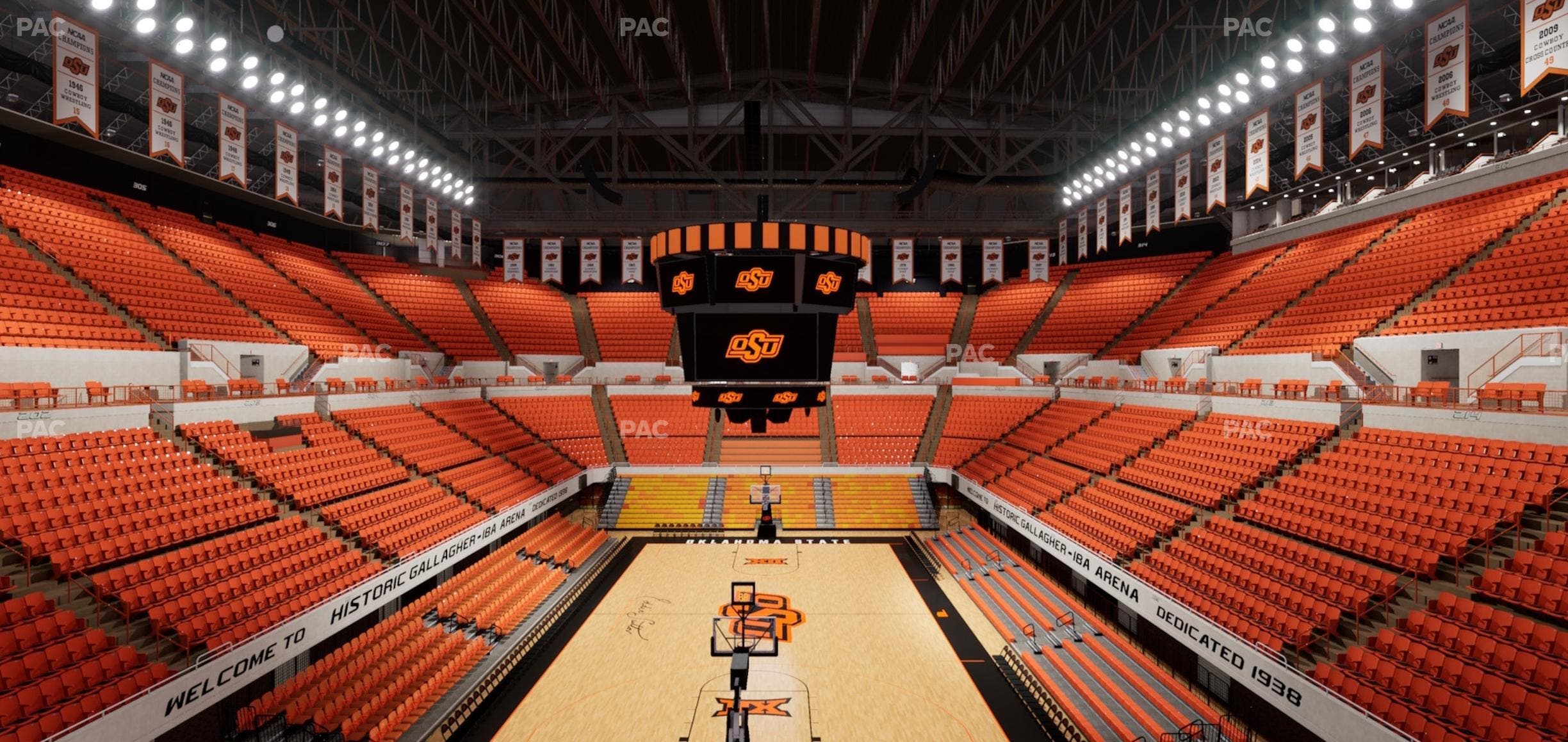 Gallagher-Iba Arena - Section 218 Seat View