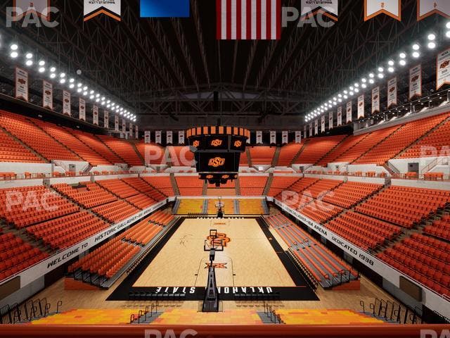 Gallagher-Iba Arena - Section 218 Seat View