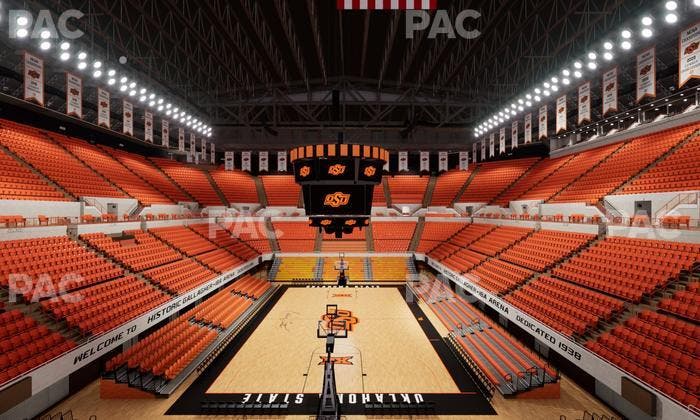 Gallagher-Iba Arena - Section 218 Seat View