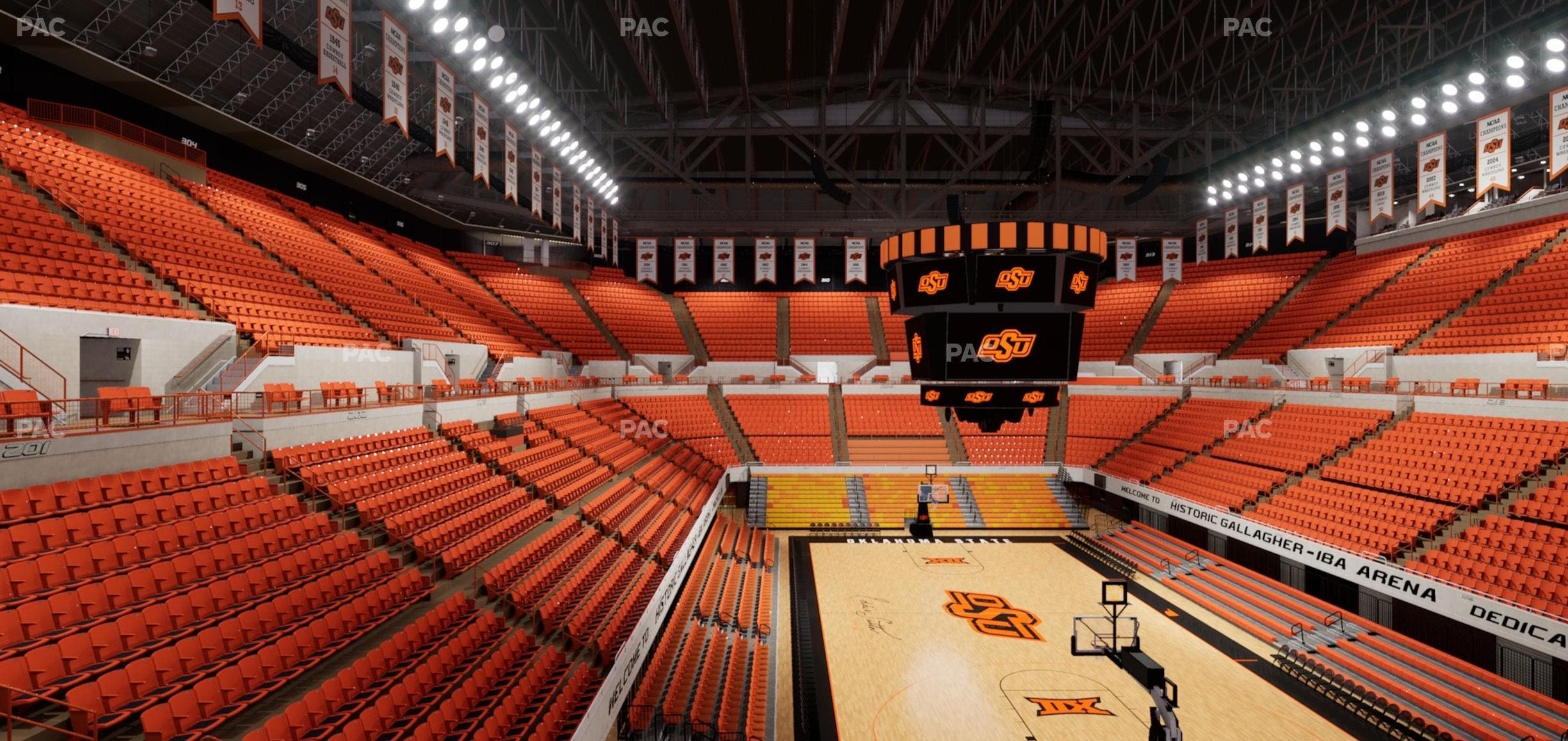 Gallagher-Iba Arena - Section 219 Seat View