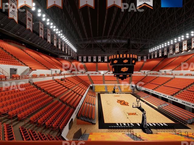 Gallagher-Iba Arena - Section 219 Seat View