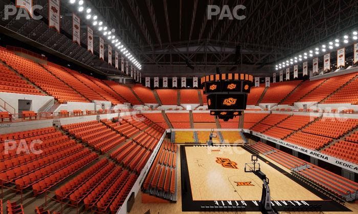 Gallagher-Iba Arena - Section 219 Seat View