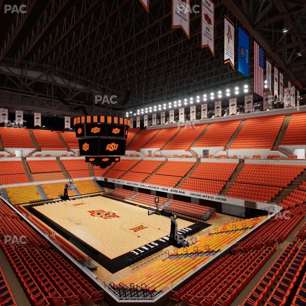 Gallagher-Iba Arena - Section 220 Seat View