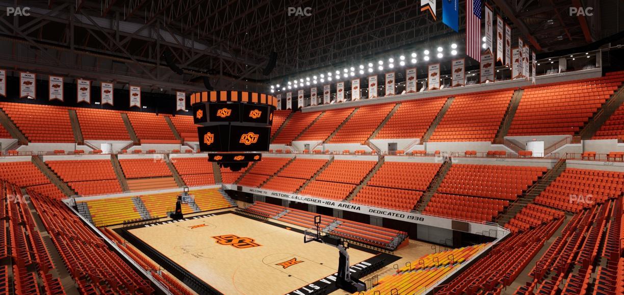 Gallagher-Iba Arena - Section 220 Seat View