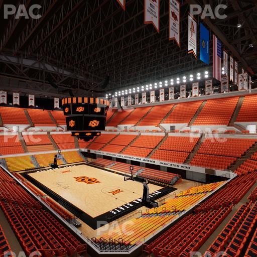 Gallagher-Iba Arena - Section 220 Seat View