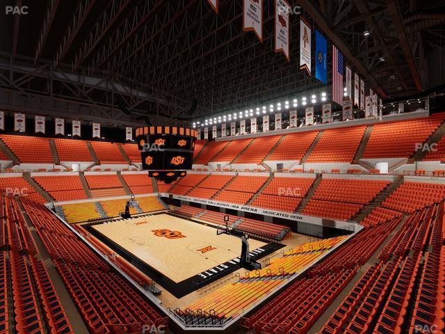 Gallagher-Iba Arena - Section 220 Seat View
