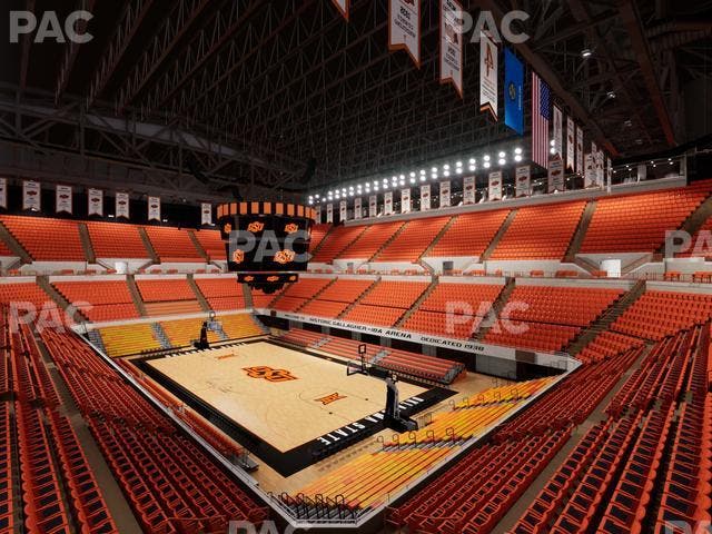 Gallagher-Iba Arena - Section 220 Seat View