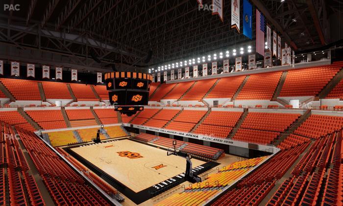 Gallagher-Iba Arena - Section 220 Seat View