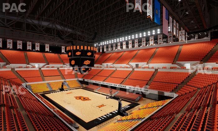 Gallagher-Iba Arena - Section 220 Seat View