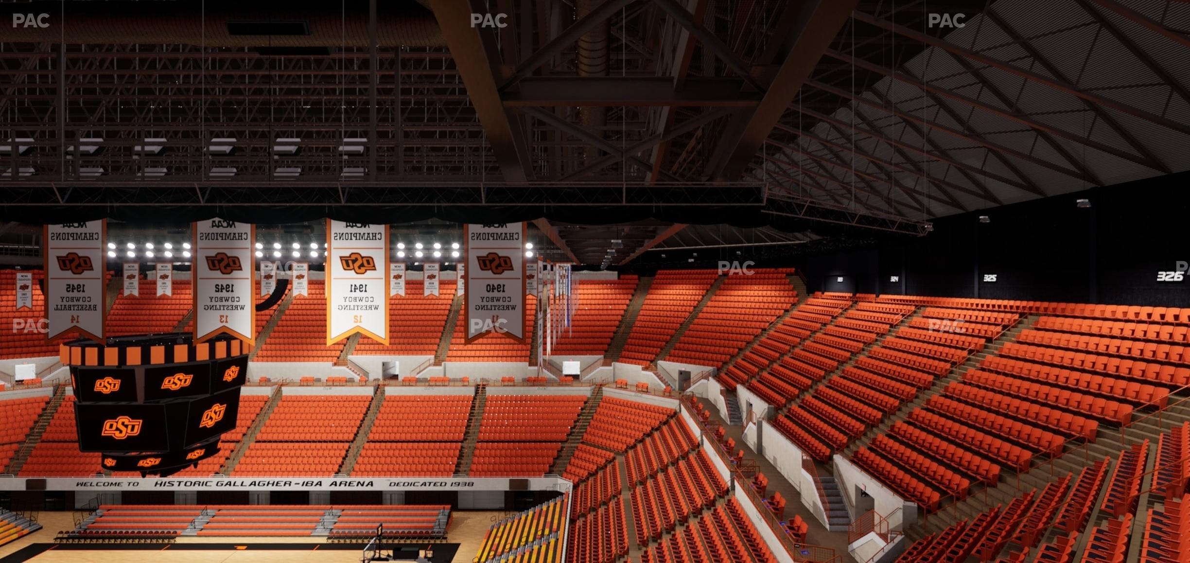 Gallagher-Iba Arena - Section 301 Seat View