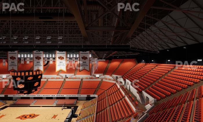 Gallagher-Iba Arena - Section 301 Seat View