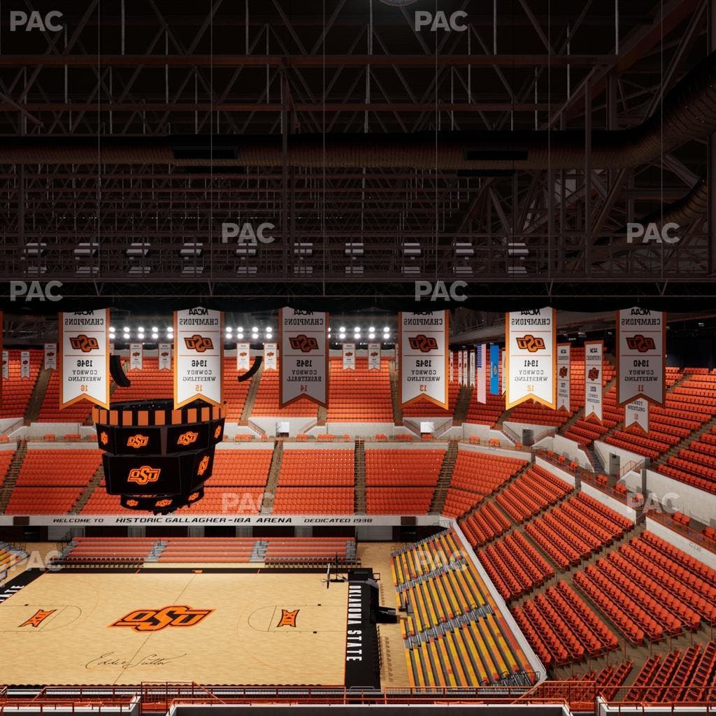 Gallagher-Iba Arena - Section 302 Seat View