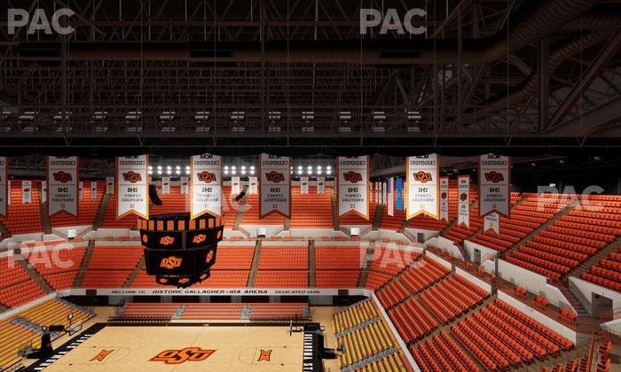Gallagher-Iba Arena - Section 302 Seat View