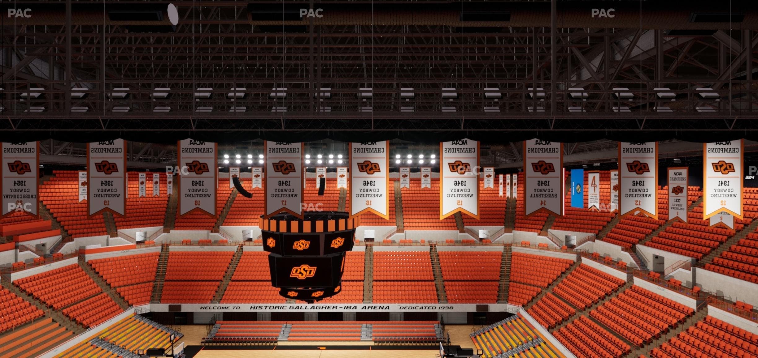 Gallagher-Iba Arena - Section 303 Seat View