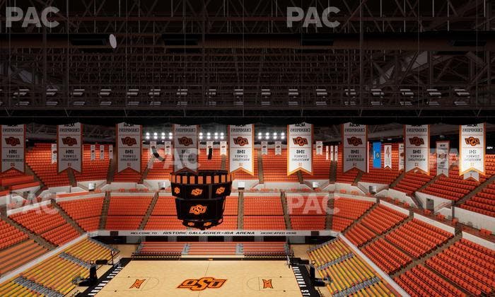 Gallagher-Iba Arena - Section 303 Seat View
