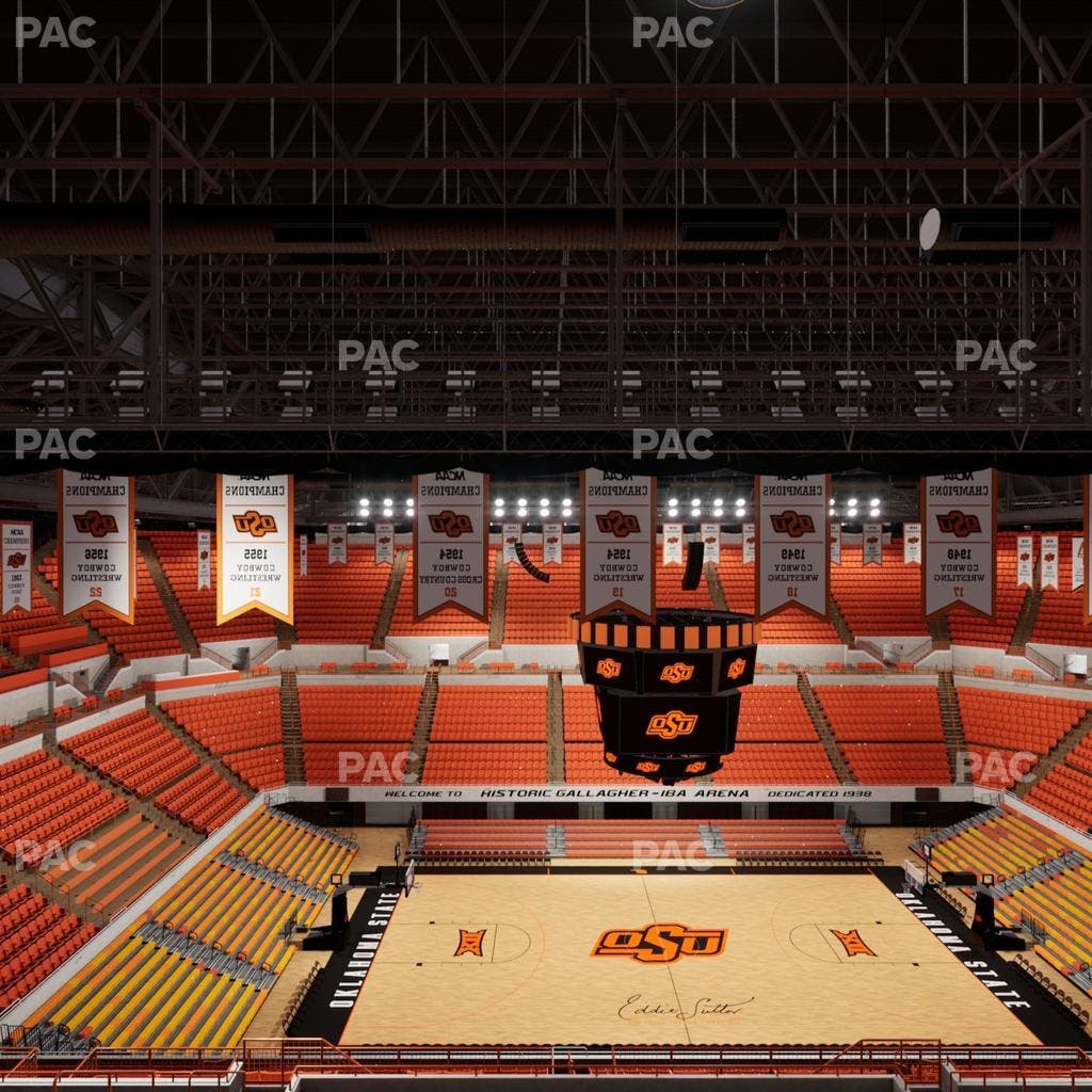 Gallagher-Iba Arena - Section 304 Seat View