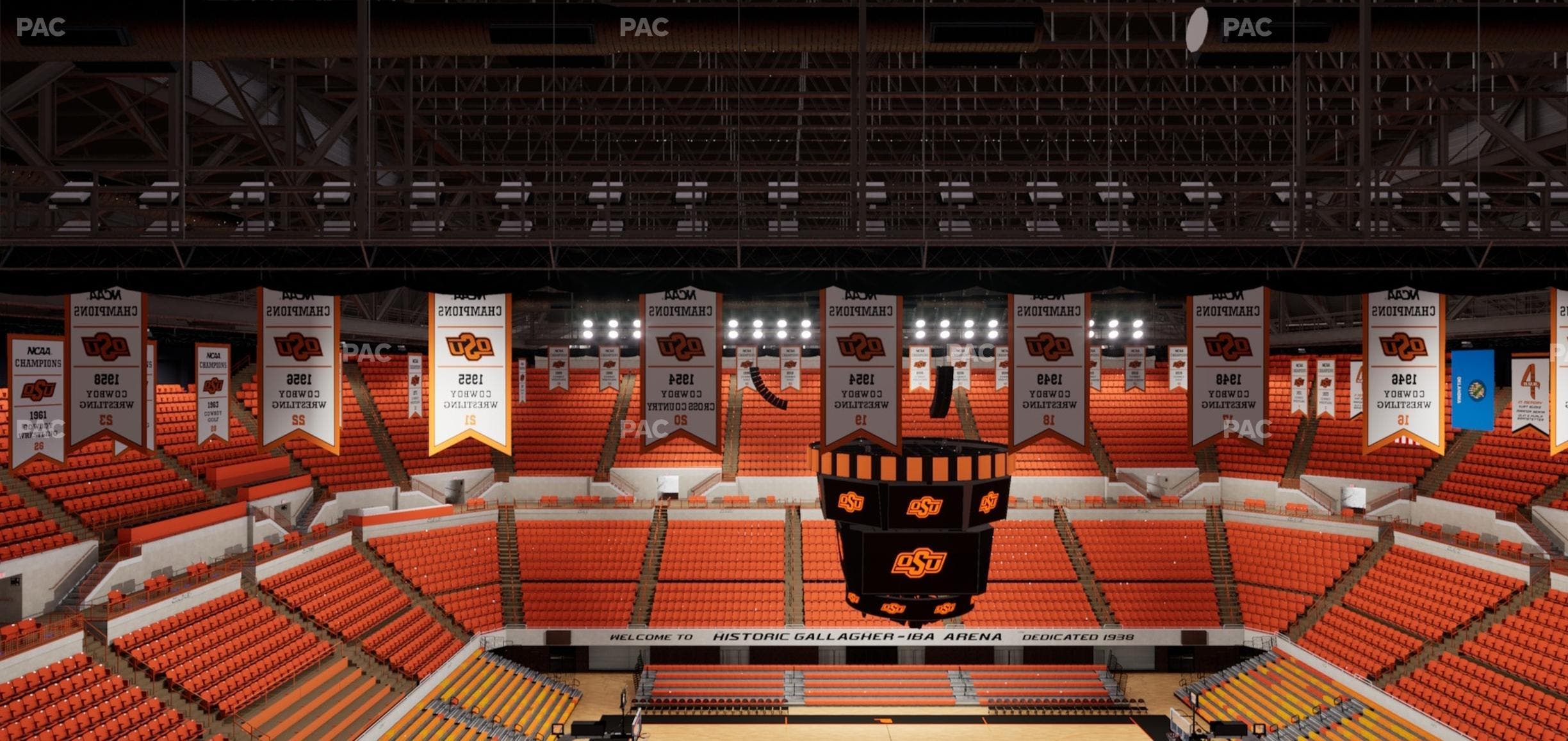 Gallagher-Iba Arena - Section 304 Seat View