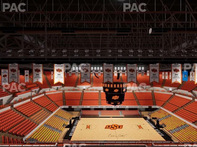 Gallagher-Iba Arena - Section 304 Seat View