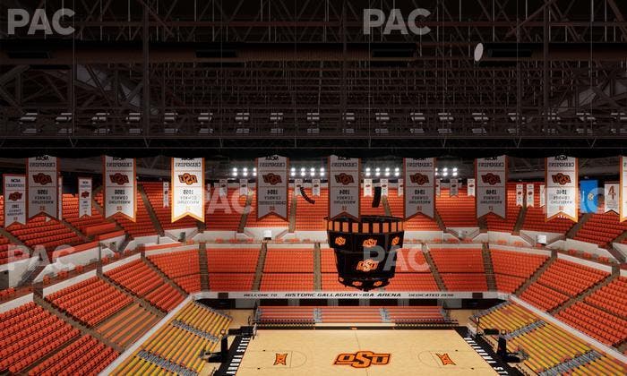 Gallagher-Iba Arena - Section 304 Seat View