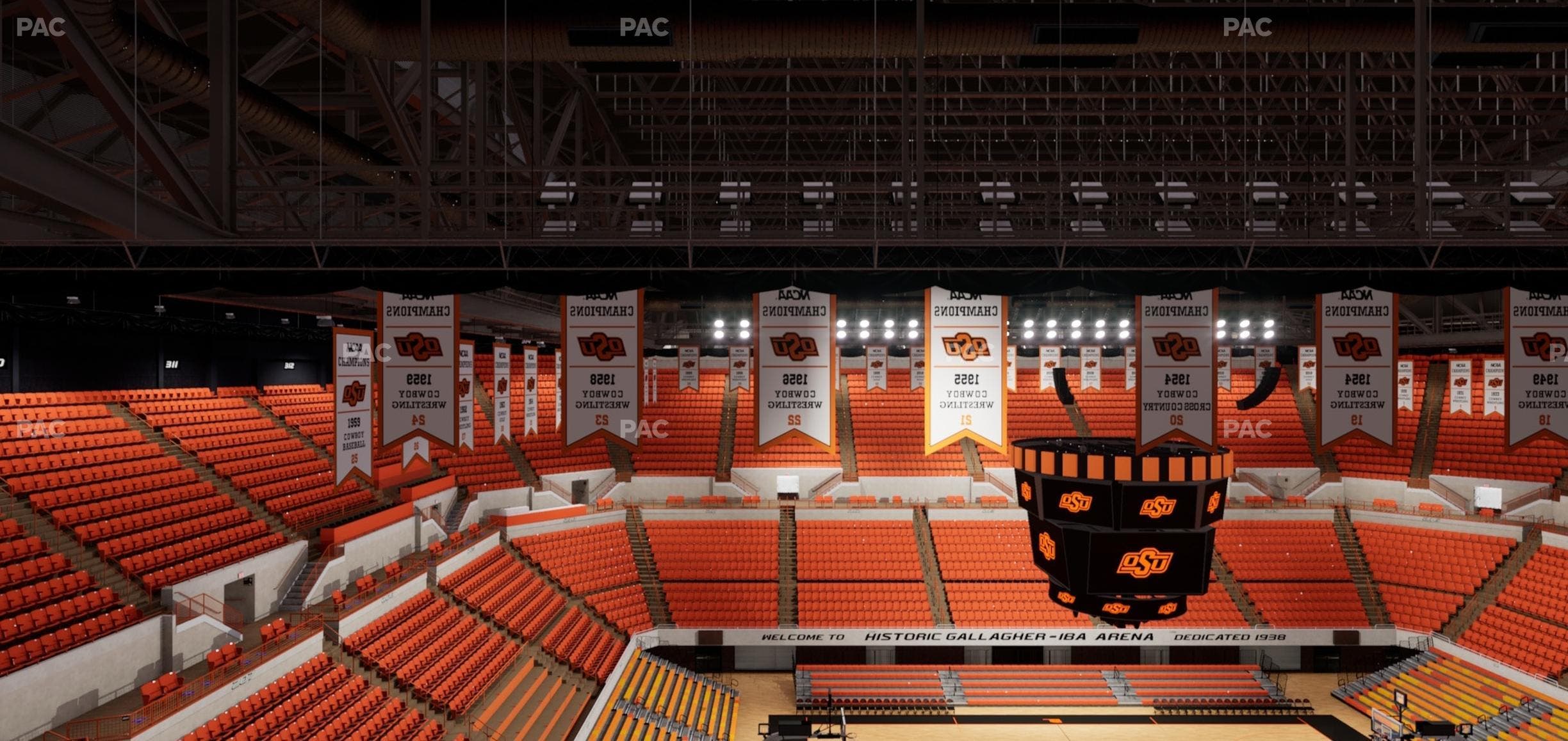 Gallagher-Iba Arena - Section 305 Seat View