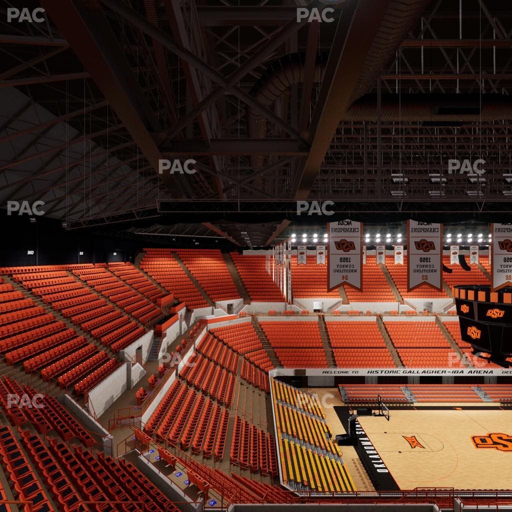 Gallagher-Iba Arena - Section 306 Seat View