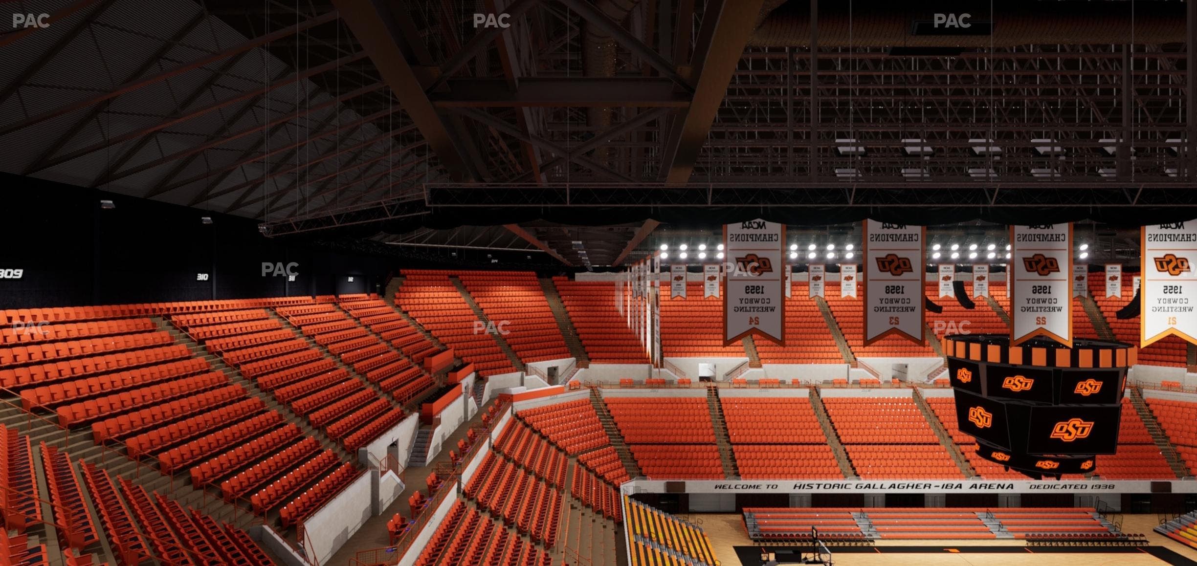 Gallagher-Iba Arena - Section 306 Seat View
