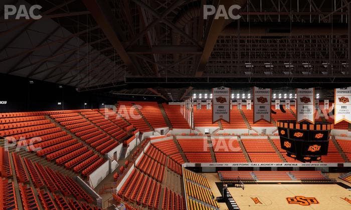 Gallagher-Iba Arena - Section 306 Seat View