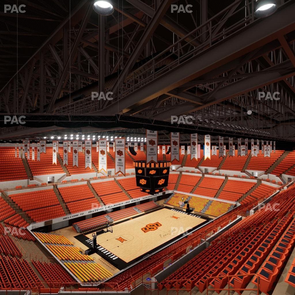 Gallagher-Iba Arena - Section 307 Seat View